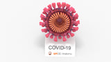 Half COVID-19 Virus (SARS-CoV-2)